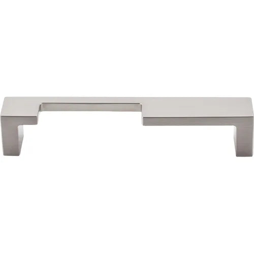 Sanctuary II Modern Metro Notch Pull A 5'' cc TK256BSN Brushed Satin Nickel