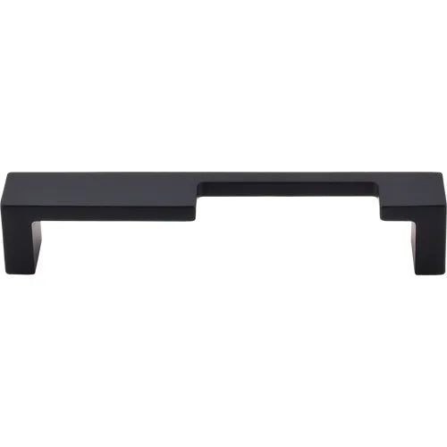 Sanctuary II Modern Metro Notch Pull B 5'' cc TK259BLK Flat Black