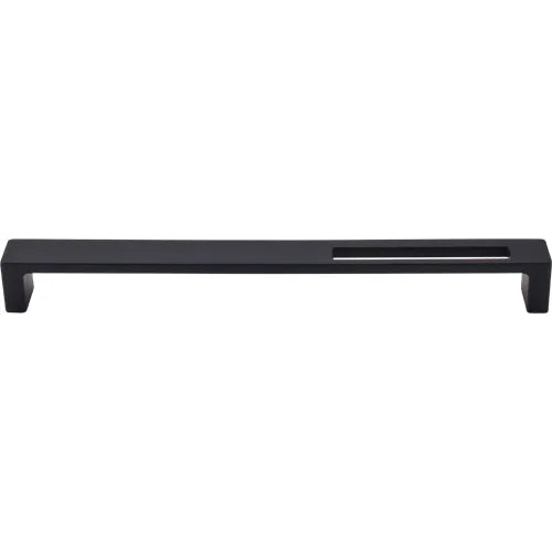 Sanctuary II Modern Metro Slot Pull 9'' cc TK268BLK Flat Black