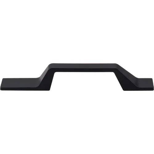 Sanctuary II Modern Metro Asymmetrical Pull 3 1/2'' cc TK270BLK Flat Black