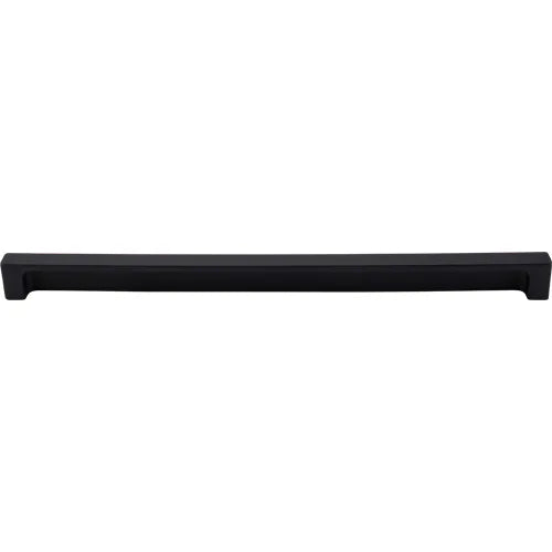 Sanctuary II Modern Metro Tab Pull 12'' cc TK278BLK Flat Black