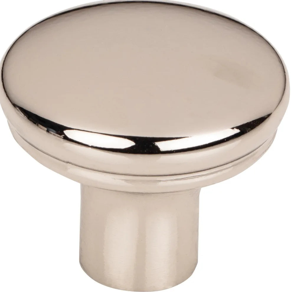 Ellis Julian Oval Knob 1 1/8'' Polished Nickel TK3050PN