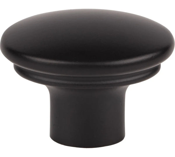 Ellis Julian Oval Knob 1 1/4'' Flat Black TK3051BLK