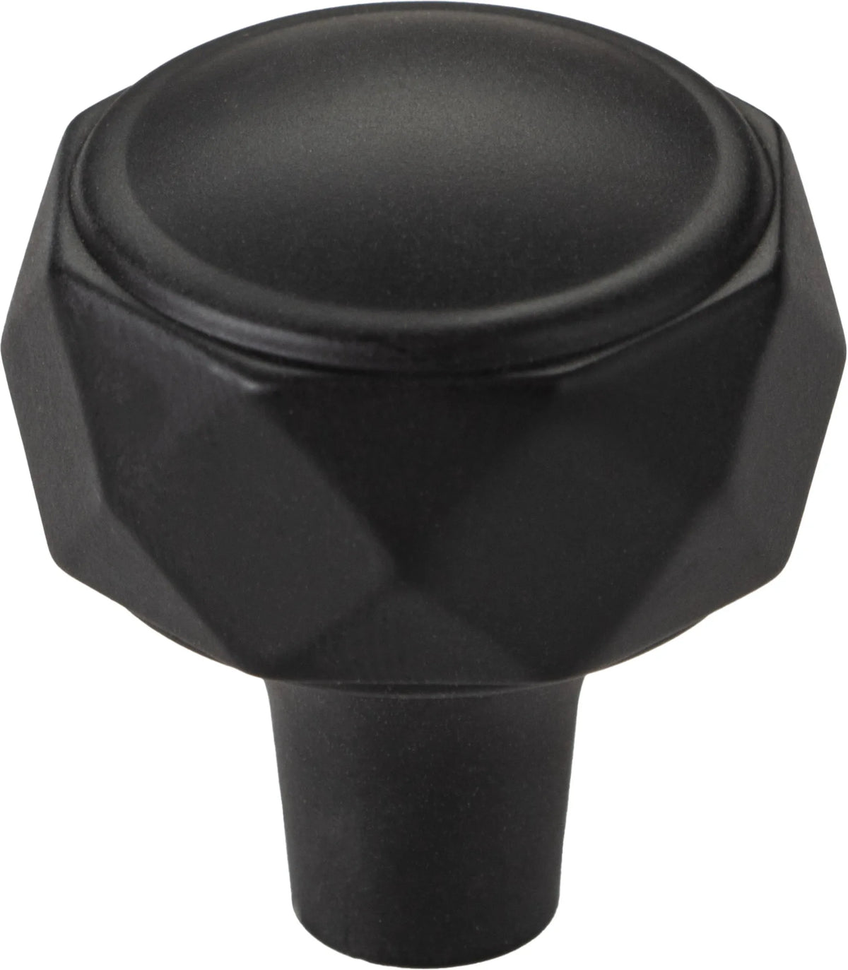 Regent's Park Kingsmill Knob 1 1/4 Inch Flat Black TK3080BLK