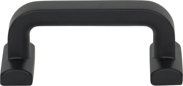 Morris Harrison Pull 2 1/2 Inch Flat Black TK3161BLK