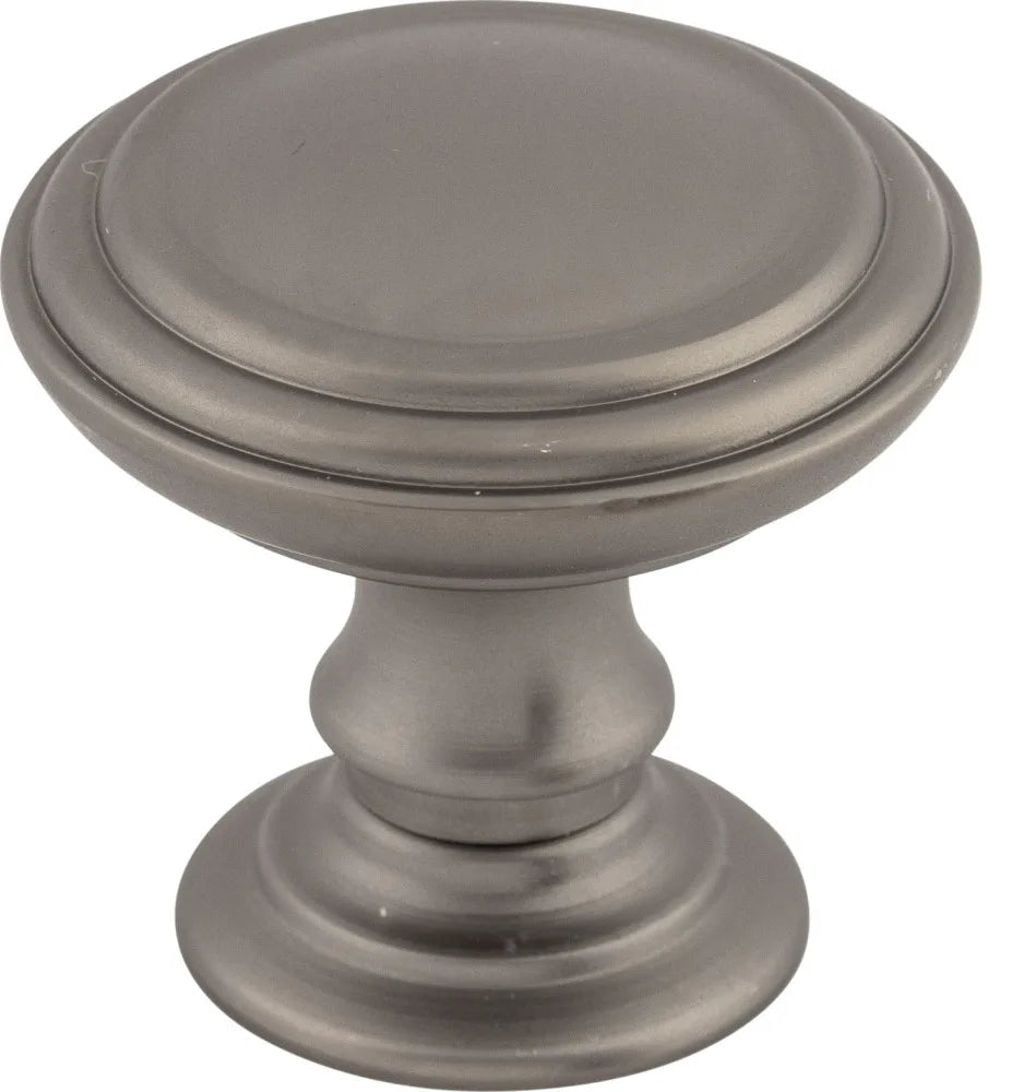 Chareau Reeded Knob 1 1/2'' Ash Gray TK321AG
