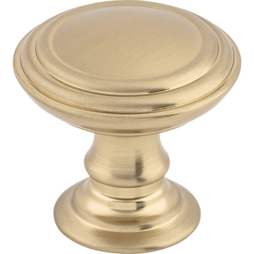 Chareau Reeded Knob 1 1/2'' Honey Bronze TK321HB