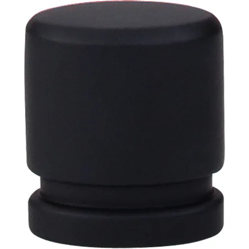 Sanctuary Oval Knob Small 1'' TK57BLK Flat Black