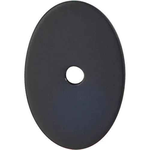 Sanctuary Oval Backplate Medium 1 1/2'' TK60BLK Flat Black