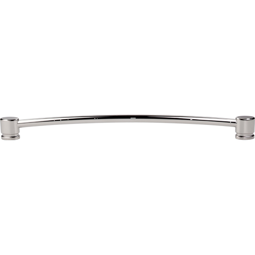 Sanctuary Oval Thin Pull 12'' cc TK66PN Polished Nickel