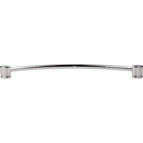 Sanctuary Oval Thin Pull 12'' cc TK66PN Polished Nickel