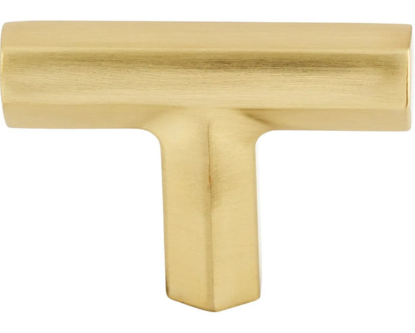 Serene Lydia T Shape Knob 1 3/4'' Honey Bronze TK790HB