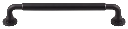Serene Lily Pull 6 5/16'' cc TK824BLK Flat Black