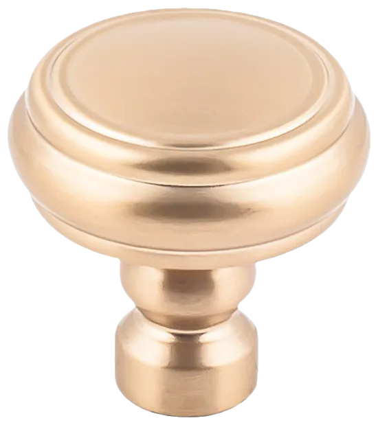 Brixton Rimmed Knob 1 1/4 Inch in Honey Bronze TK880HB