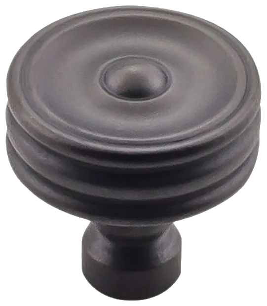 Brixton Ridged Knob 1 1/4 Inch in Sable TK881SAB