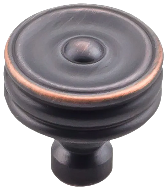 Brixton Ridged Knob 1 1/4 Inch in Umbrio TK881UM