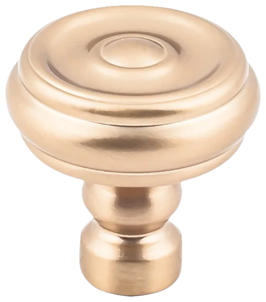 Brixton Button Knob 1 1/4 Inch in Honey Bronze TK882HB