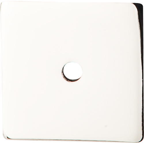 Sanctuary Square Backplate 1 1/4'' TK95PN Polished Nickel