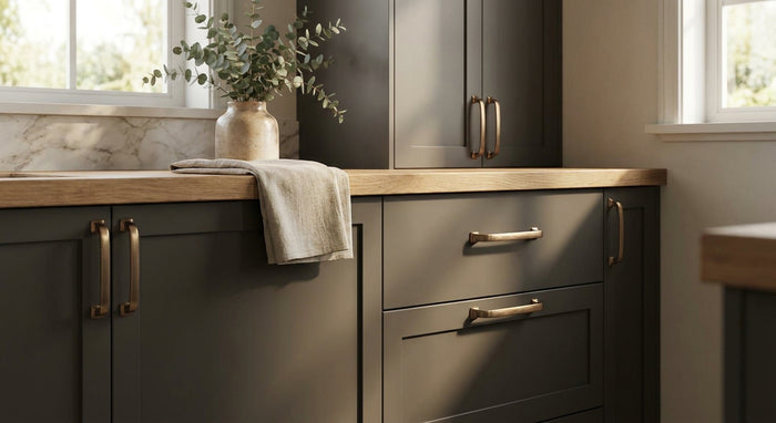 Brushed Bronze Cabinet Pulls for Kitchen Remodels 2026