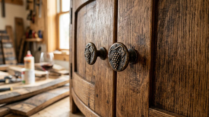 Best Cabinet Knobs for Wine Barrel Furniture (2026)