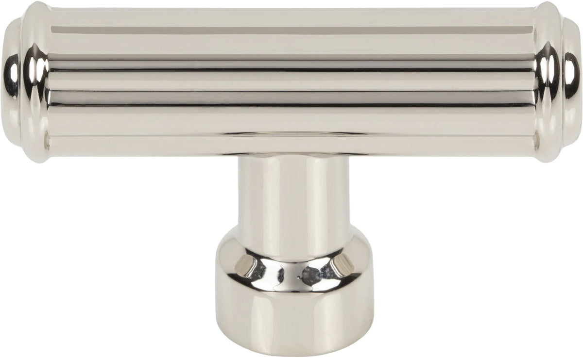 Pemberton T-Knob 2 1/4'' Polished Nickel TK3401PN
