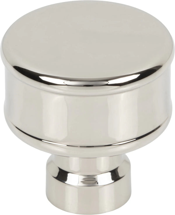 Pemberton Lavington Knob 1 1/4'' Polished Nickel TK3411PN