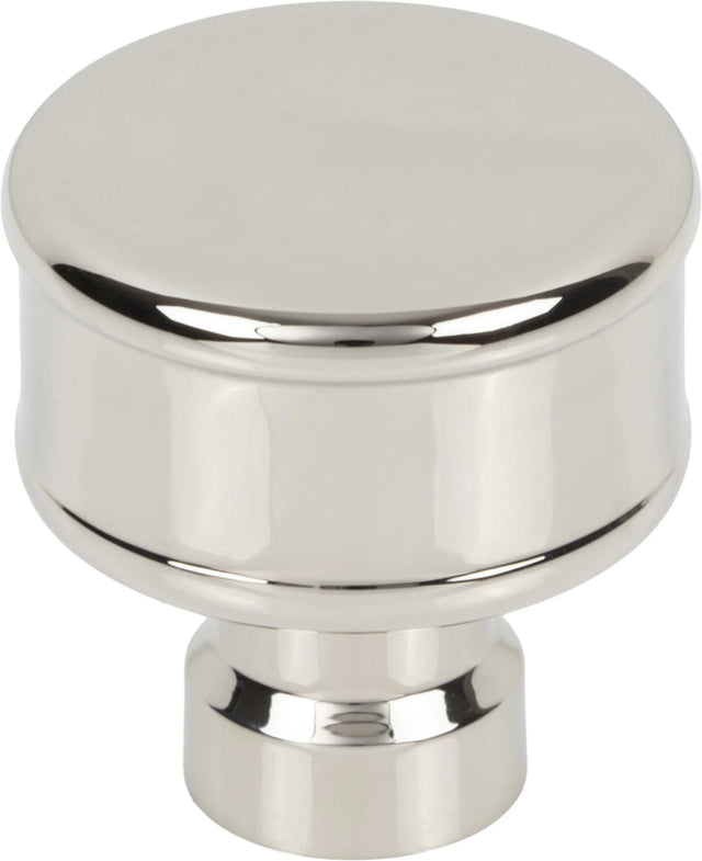 Pemberton Lavington Knob 1 1/4'' Polished Nickel TK3411PN