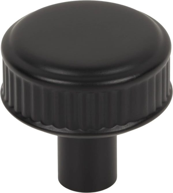 Pemberton Elland Knob 1 1/4'' Flat Black TK3290BLK