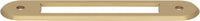 Brockwell 3 3/4'' cc Pull Backplate TK3352HB