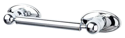 Edwardian Bath Tissue Holder - Oval Backplate ED3PCC Polished Chrome