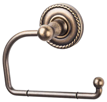 Edwardian Bath Tissue Hook - Rope Backplate ED4GBZF German Bronze