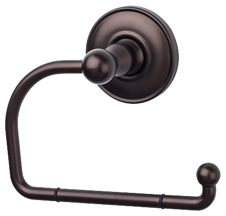 Edwardian Bath Tissue Hook - Plain Backplate ED4ORBD Oil Rubbed Bronze