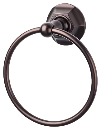 Edwardian Bath Ring - Hex Backplate ED5ORBB Oil Rubbed Bronze