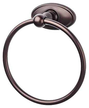 Edwardian Bath Ring - Oval Backplate ED5ORBC Oil Rubbed Bronze