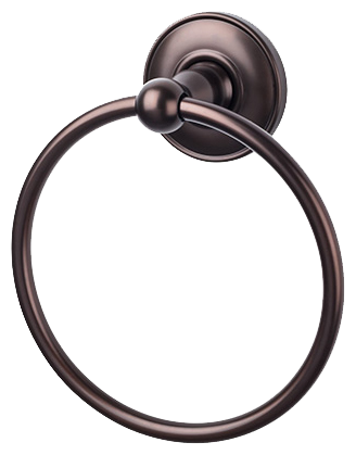 Edwardian Bath Ring - Plain Backplate ED5ORBD Oil Rubbed Bronze