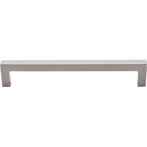 Asbury Square Bar Pull 6 5/16'' cc M1155 Brushed Satin Nickel