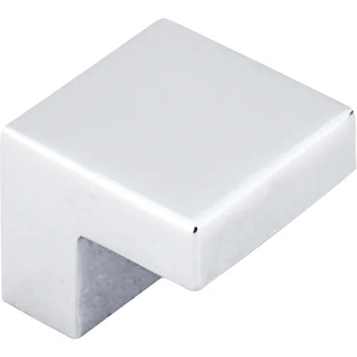 Nouveau III Square Knob 5/8'' cc M1166 Polished Chrome