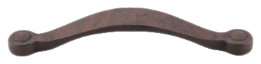 Saddle Pull 5 1/16 Inch cc in Patina Rouge M1219