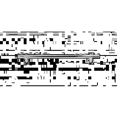 Asbury Hopewell Bar Pull 15'' cc M1275