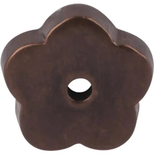 Aspen Flower Backplate 1'' M1428 Mahogany Bronze