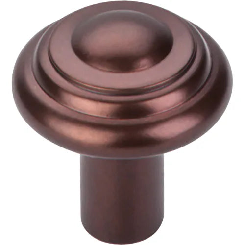Aspen Button Knob 1 1/4'' M1473 Mahogany Bronze