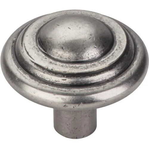 Aspen Button Knob 1 3/4'' M1475 Silicon Bronze Light