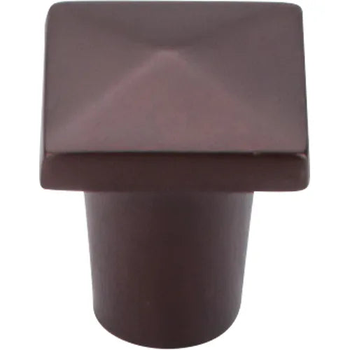 Aspen Square Knob 3/4'' M1508 Mahogany Bronze