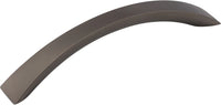 Nouveau III Crescent Flair Pull 5 1/16'' Ash Gray