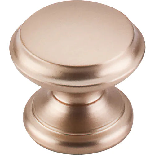 Dakota Flat Top Knob 1 3/8'' M1590 Brushed Bronze