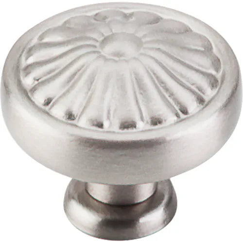 Normandy Flower Knob 1 1/4'' M1599 Brushed Satin Nickel