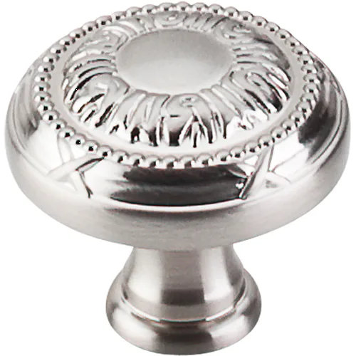 Edwardian Ribbon Knob 1 1/8'' M1621 Brushed Satin Nickel