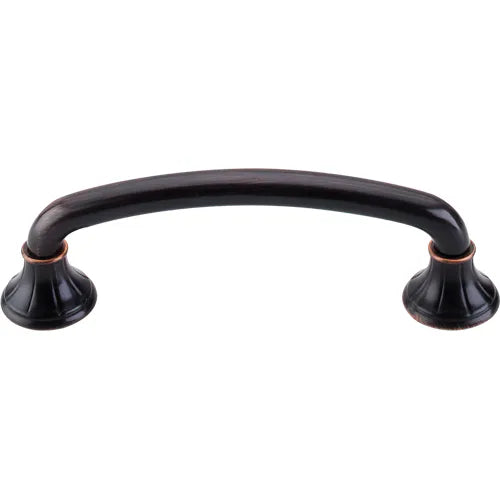 Edwardian Lund Pull 4'' cc M1658 Tuscan Bronze