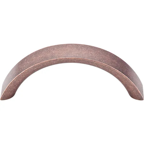 Nouveau Crescent Pull 3'' cc M1735 Antique Copper