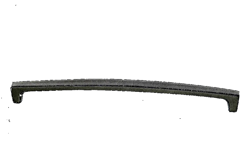 Britannia Channel Appliance Pull 18'' cc M1815 Cast Iron